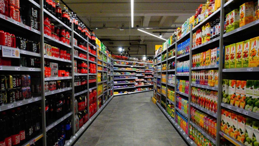 Góndolas de supermercado