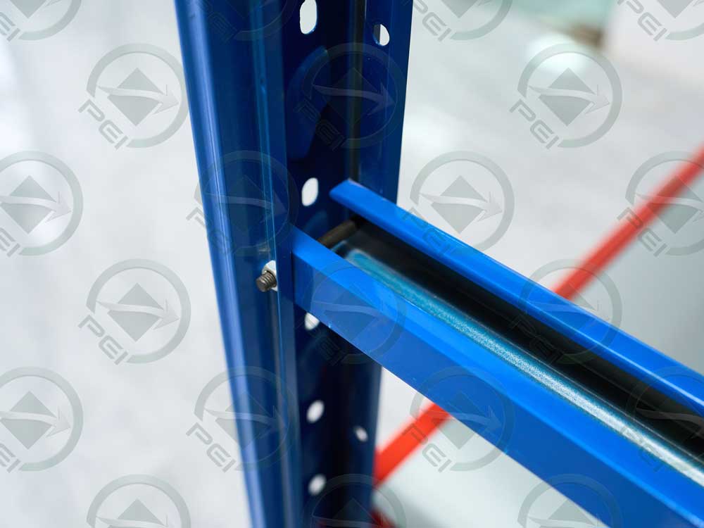Detalle de rack de capacidad media