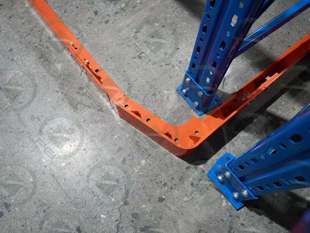 Detalle de rack shuttle